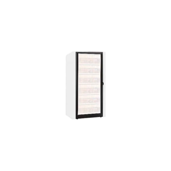 Datum Filing Systems Rotary File Cabinet Components, Base Adder Unit, Letter, 6-High, Black XSLT-A6E-T25 - main